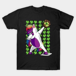 DABBING UNICORN ST PATRICKS DAY T-Shirt